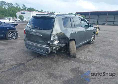 2011 Toyota Highlander Se V6 from USA, damaged, VIN 5TDZK3EH8BS033751